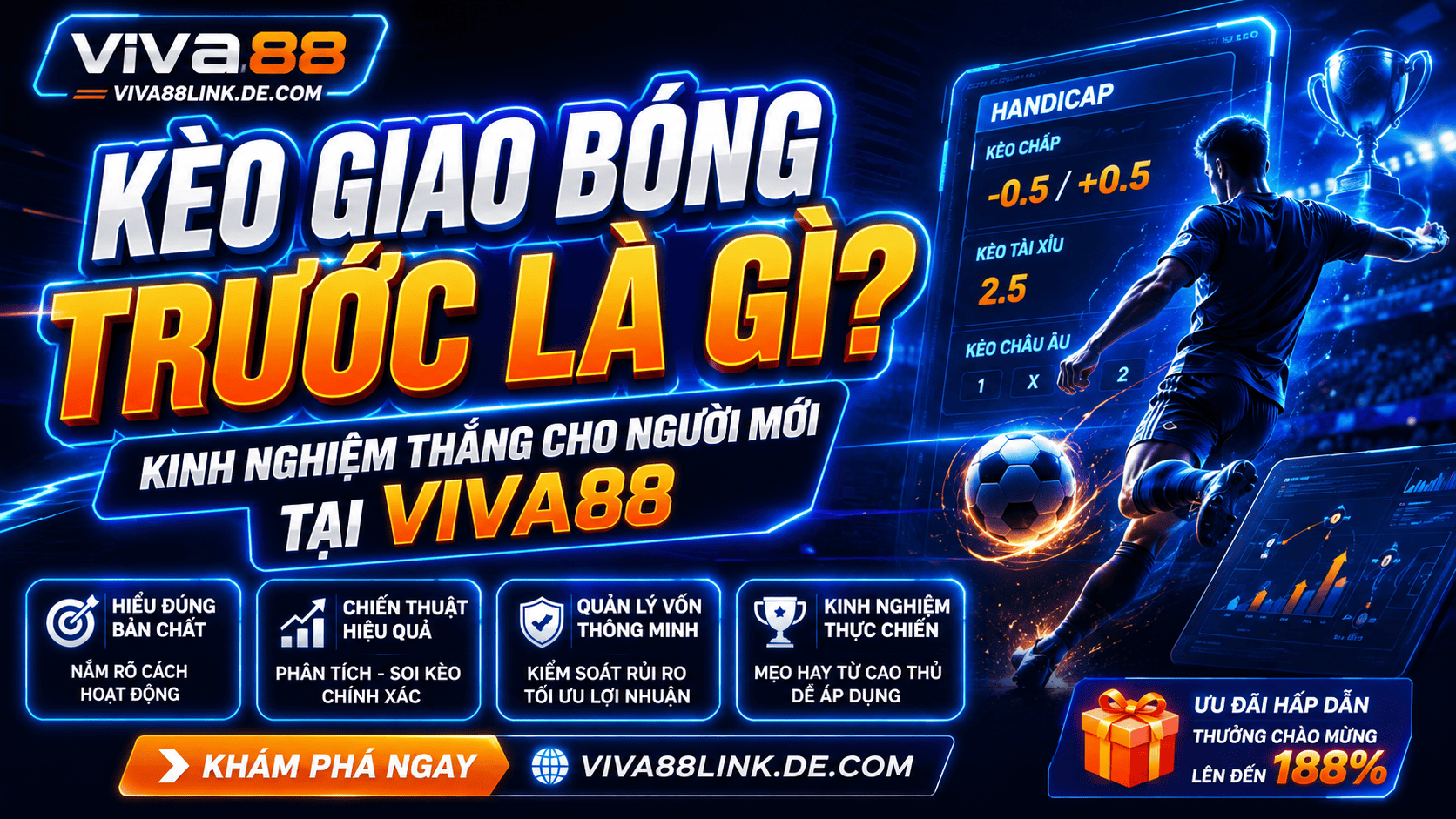Kèo giao bóng trước là gì? Kinh nghiệm thắng cho người mới tại Viva88 Kèo giao bóng trước là gì? Kinh nghiệm thắng cho người mới tại Viva88